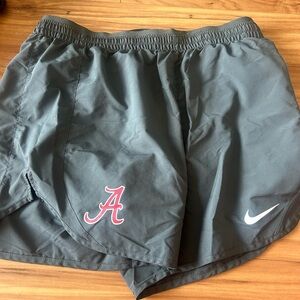 Nike Women's Gray Athletic Shorts ALABAMA